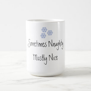 Mug Parfois Naughty Principalement Nice