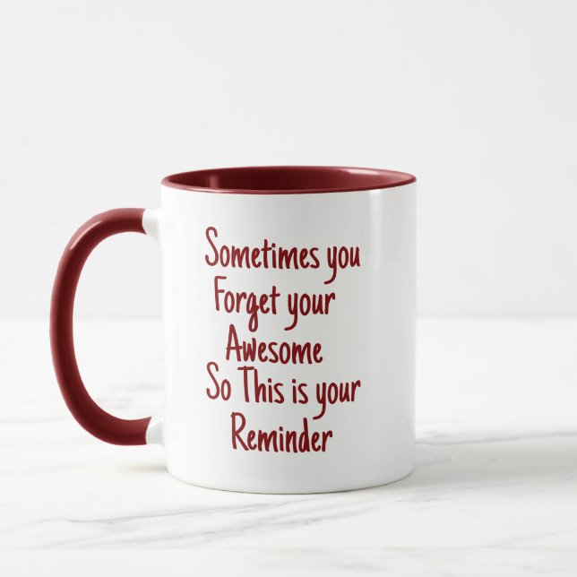 Mug Parfois vous oubliez votre stupéfiant ainsi, rappe (Gauche)