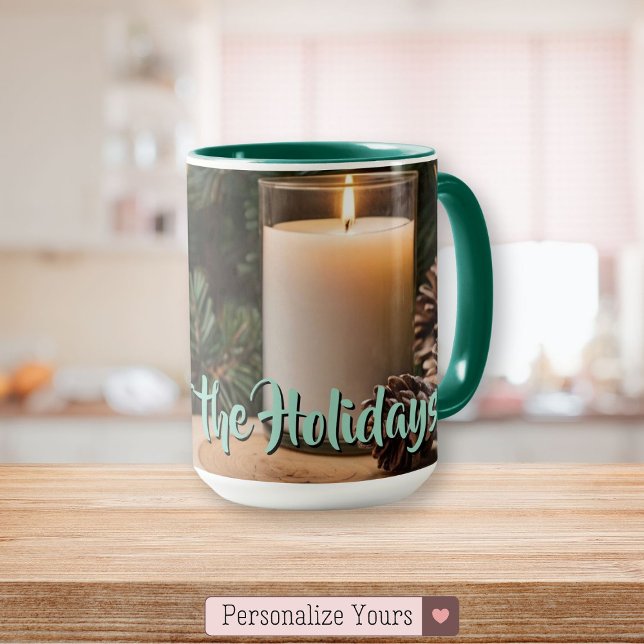 Mug Parfum personnalisé des fêtes (Personalized Scent of the Holidays Mug)