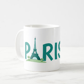 Mug Paris and it's beautiful Eiffel tower 