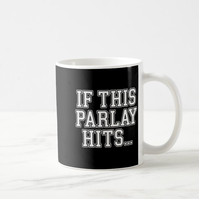 Mug Parlay Art For Men Women Srts Gambling Srts Bettin (Droite)