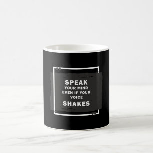 Mug Parle Ton Esprit Même Si La Voix Tire RBG