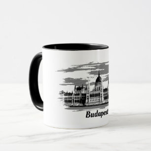 Mug Parlement Budapest Hongrie Cadeaux