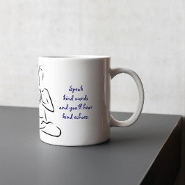 Mug Parler Des Mots Semblables Citer Méditation Pose M