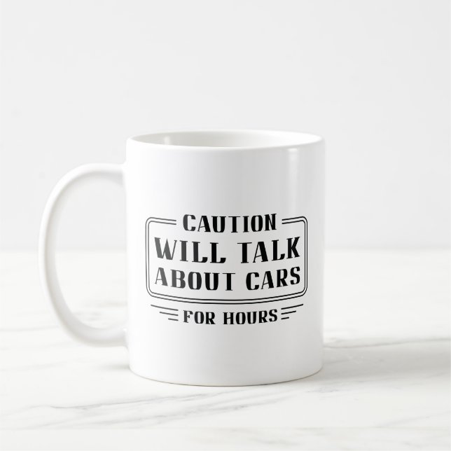 Mug Parlera Des Voitures (Gauche)