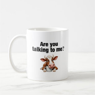 Mug Parles-Tu Avec Moi ? Vache drôle