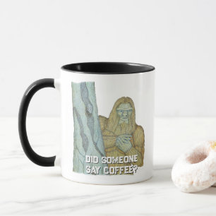 Mug Parodie de mème Bigfoot
