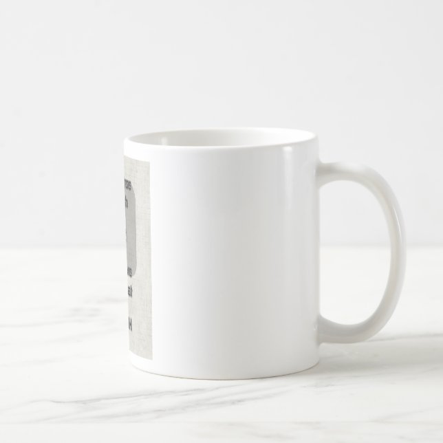 Mug parole de chanson pourquoi marcher sur la pointe d (Droite)