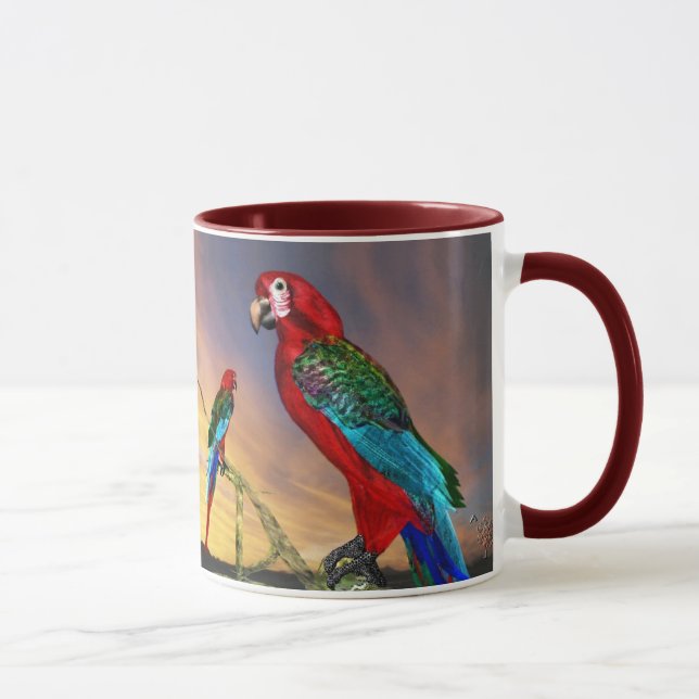 MUG PARROS HYPER / ARBE ROUGE (Droite)