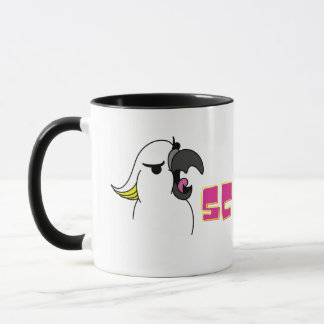 Mug Parrot À Crier Avec Texte Rose