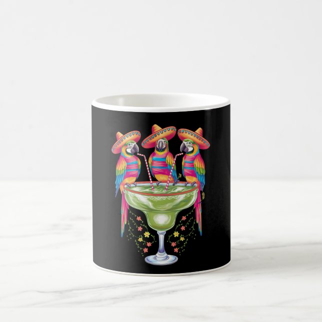 Mug Parrot Cinco De Mayo Drôle Boire Fiesta Mexicaine (Centre)