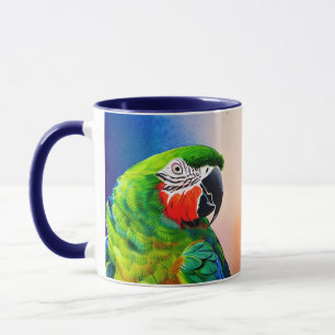 Mug Parrots générés par l'IA