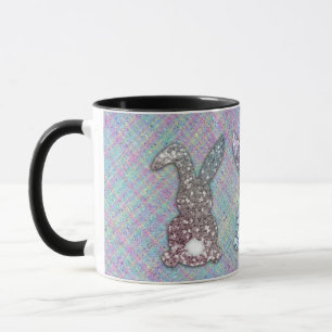 Mug Parties scintillant De Pâques Pastel Glam Bunnies