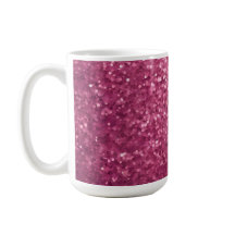 Parties scintillant Luxe Glam rose