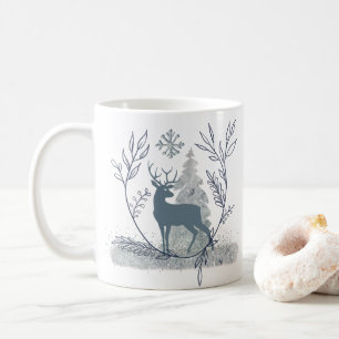 Mug Parties scintillant neige Solstice hiver Date pers