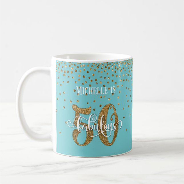Mug Parties scintillant & Script 50 et fabuleux sur le (Gauche)