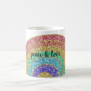 Mug Parties scintillant Sparkle Gold Rainbow