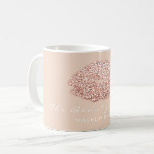 Mug Parties scintillantes roses d'or de studio de