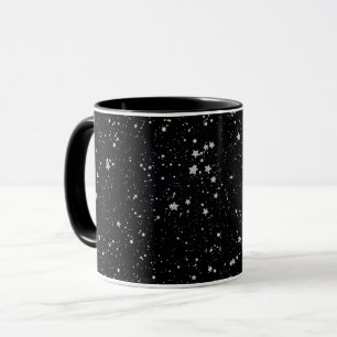 Mug Parties scintillantes Stars2 - Noir argenté