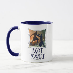 Mug "Pas Aujourd'Hui" Arya Stark Vs. Le Roi De Nuit