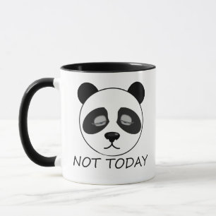 Mug Pas aujourd'hui Panda