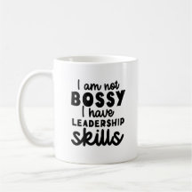Pas Bossy J'ai des compétences en leadership, Funn