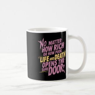 Mug Pas Comme Il Est Riche Ou Pauvre... Autocollant