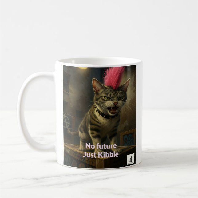 Mug Pas d'Avenir, juste Kibble (Gauche)