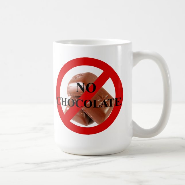 Mug Pas de chocolat (Droite)