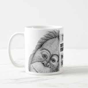 Mug Pas de commerce de singes