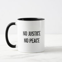 Pas de justice pas de café de la paix