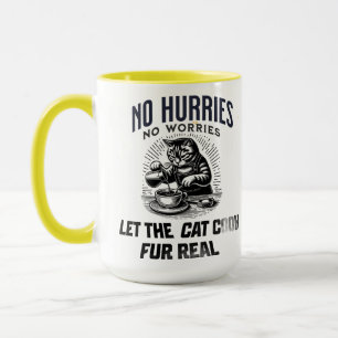 Mug Pas de précipitation, pas de soucis – Laissez le c