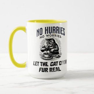 Mug Pas de précipitation, pas de soucis – Laissez le c