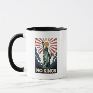 Mug Pas de rois en Amérique Liberity Status USA Démocr