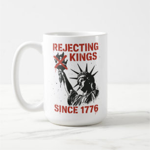 Mug Pas de rois en Amérique, pas de manifestation pour