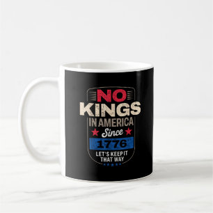 Mug Pas de rois en Amérique Retro Classic