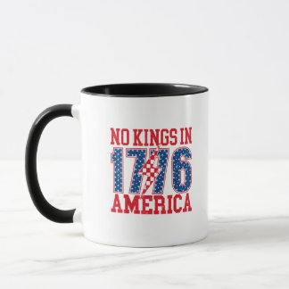 Mug Pas de rois en Amérique We The People Vintage