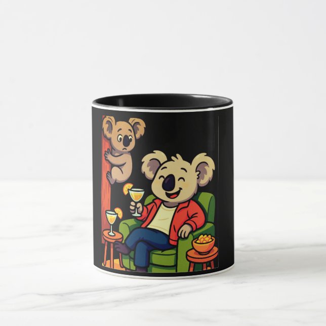 Mug Pas de soucis, juste des gorgées (Centre)