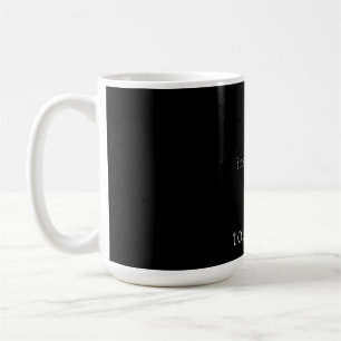 Mug Pas de trésor à l'intérieur – Ne touchez pas
