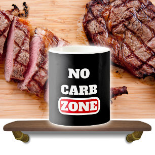 Mug Pas de zone carb (100% CARNIVORE)