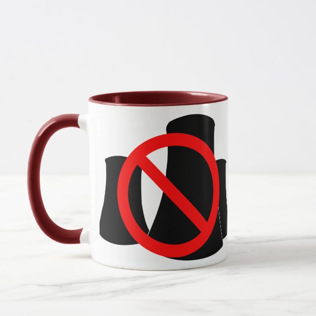 Mug Pas d'énergie nucléaire (Gauche)