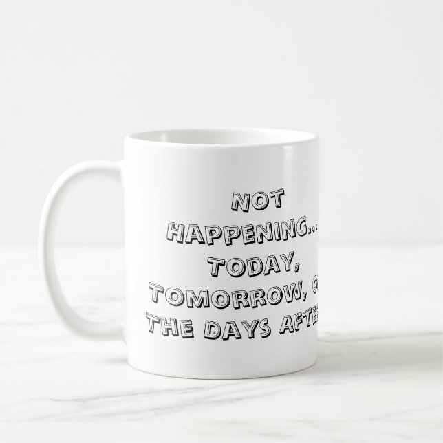 Mug Pas en cours (Gauche)