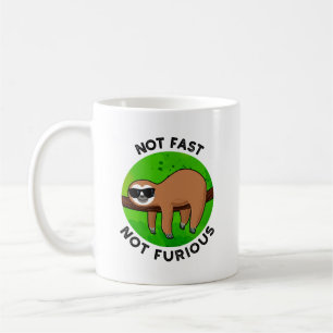 Mug Pas Fast Pas Furny Funny Movie Pun de fentes