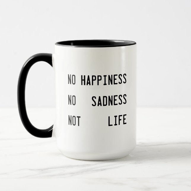 Mug Pas la vie (Gauche)