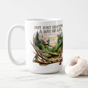 Mug Pas seulement la chasse — Un mode de vie