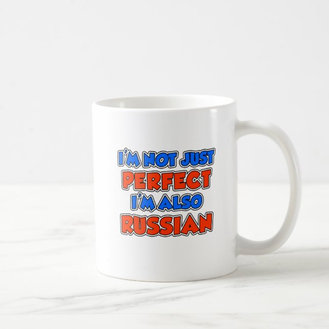 Mug Pas seulement la musique russe parfaite (Droite)