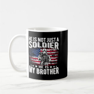 Mug Pas un soldat frère fier frère de l'armée