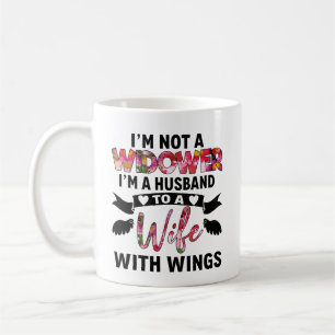 Mug Pas une veuve Je suis un mari à une femme avec de