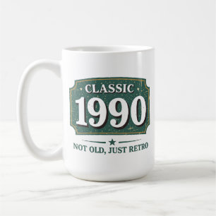 Mug Pas vieux, juste rétro vintage 90