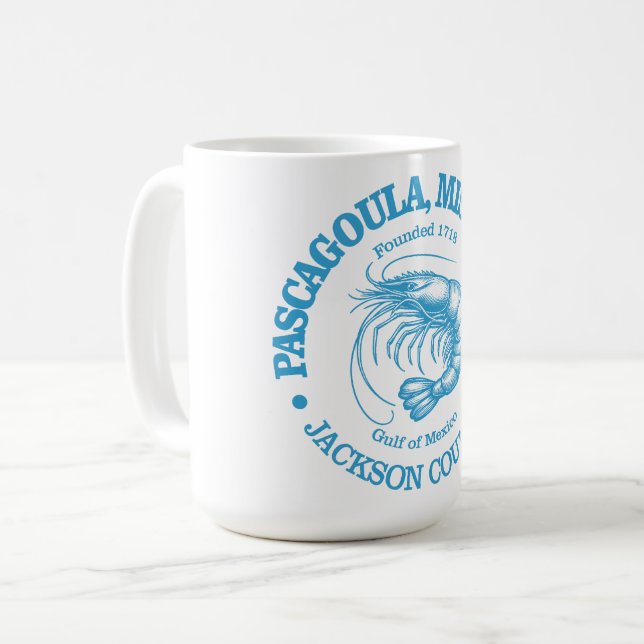 Mug Pascagoula (crevettes) (Devant gauche)